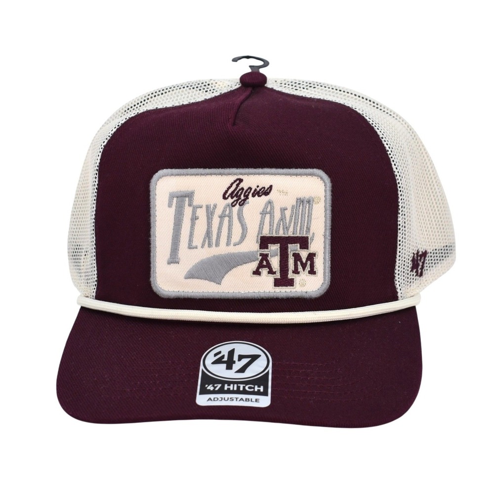 '47 Brand Texas A&M Aggies Trucker Golfer Rope Snapback Adjustable Hat Cap NEW